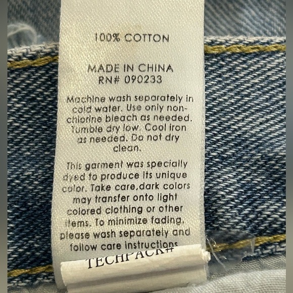 Pacsun Women’s Size 28 High Rise Straight Leg Distressed Jeans - Picture 6 of 10